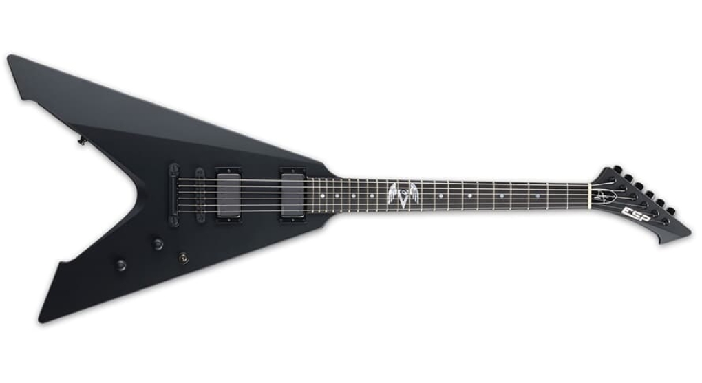 ESP JAMES HETFIELD VULTURE BLACK SATIN